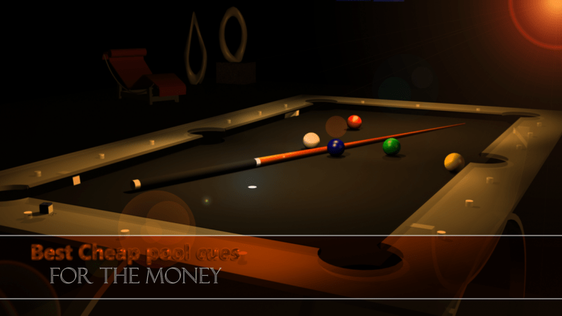 cheap pool cues