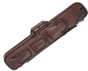 Lucasi Brown Leatherette Soft Pool Cue Case