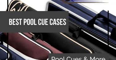 some pool cue cases
